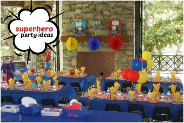 Summer Birthday Party Ideas For 4 Year Old Boy
 Superhero Themed Birthday Party for 4 Year Old Boys