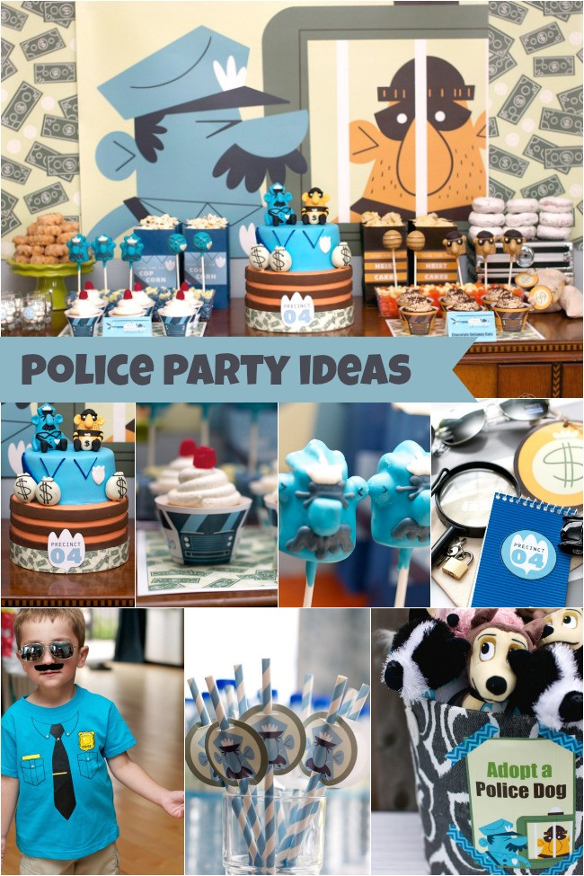 Summer Birthday Party Ideas For 4 Year Old Boy
 Police Birthday Party for 4 Year Old Boy Family Review Guide