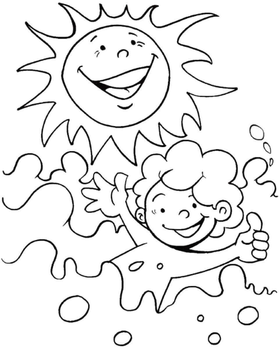 Summer Coloring Pages For Kids Printable
 36 Free Printable Summer Coloring Pages