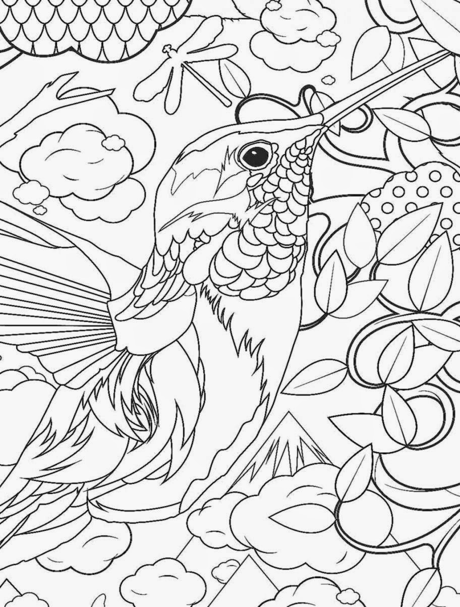 Summer Coloring Pages For Older Kids
 Hard Detailed Summer Themed Coloring Pages