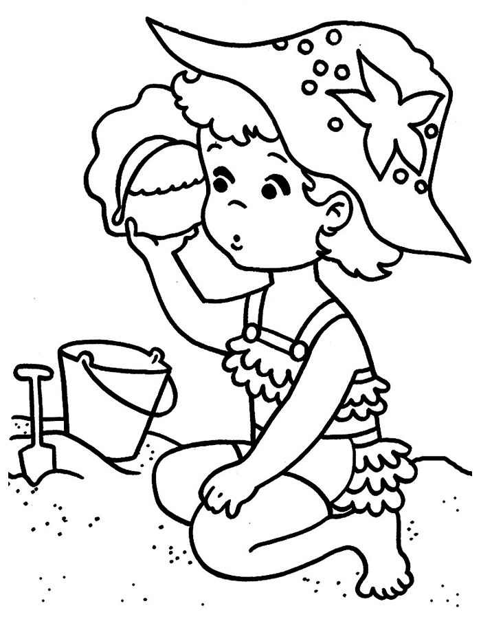 Summer Coloring Pages For Older Kids
 Coloring pages for children of 4 5 years to and