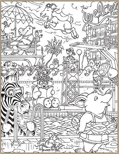 Summer Coloring Pages For Older Kids
 Highlights in the Classroom