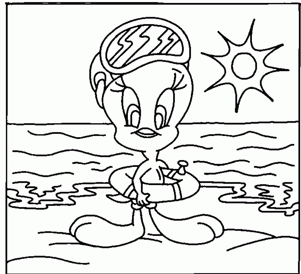 Summer Coloring Pages For Toddlers
 summer coloring pages for kids printable coloring pages 8