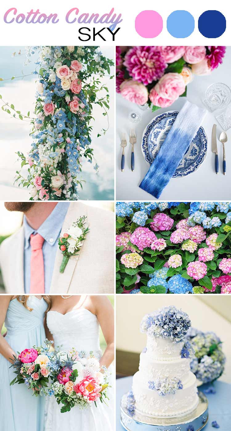 Summer Colors For Weddings
 The Top 5 Color Palettes For Your Summer Wedding crazyforus