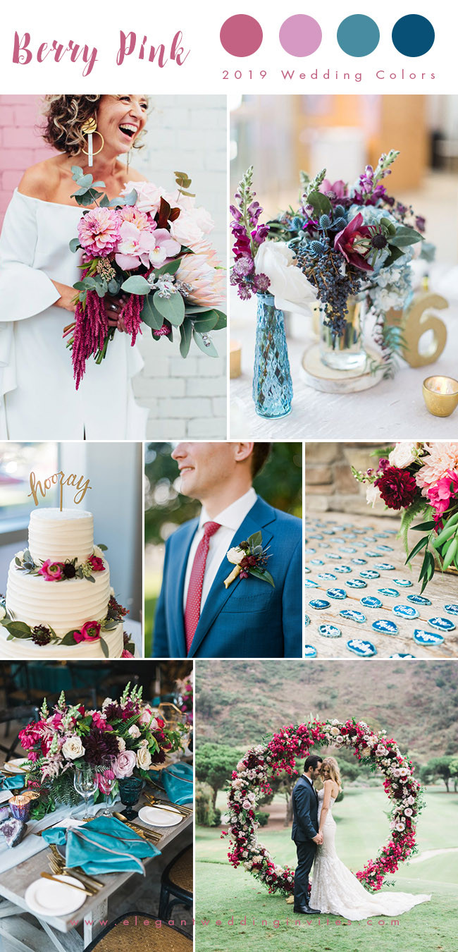 Summer Colors For Weddings
 Top 10 Wedding Color Trends We Expect to See in 2019