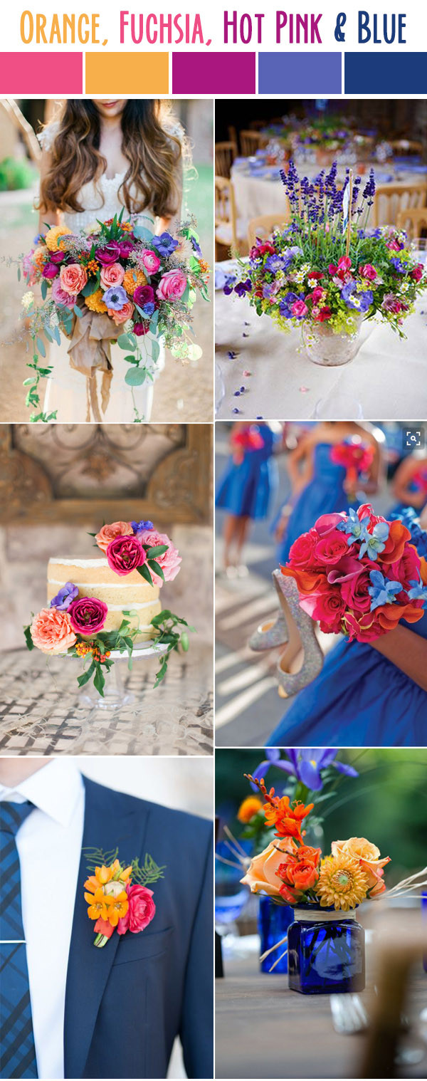 Summer Colors For Weddings
 10 Best Wedding Color Palettes For Spring & Summer 2017