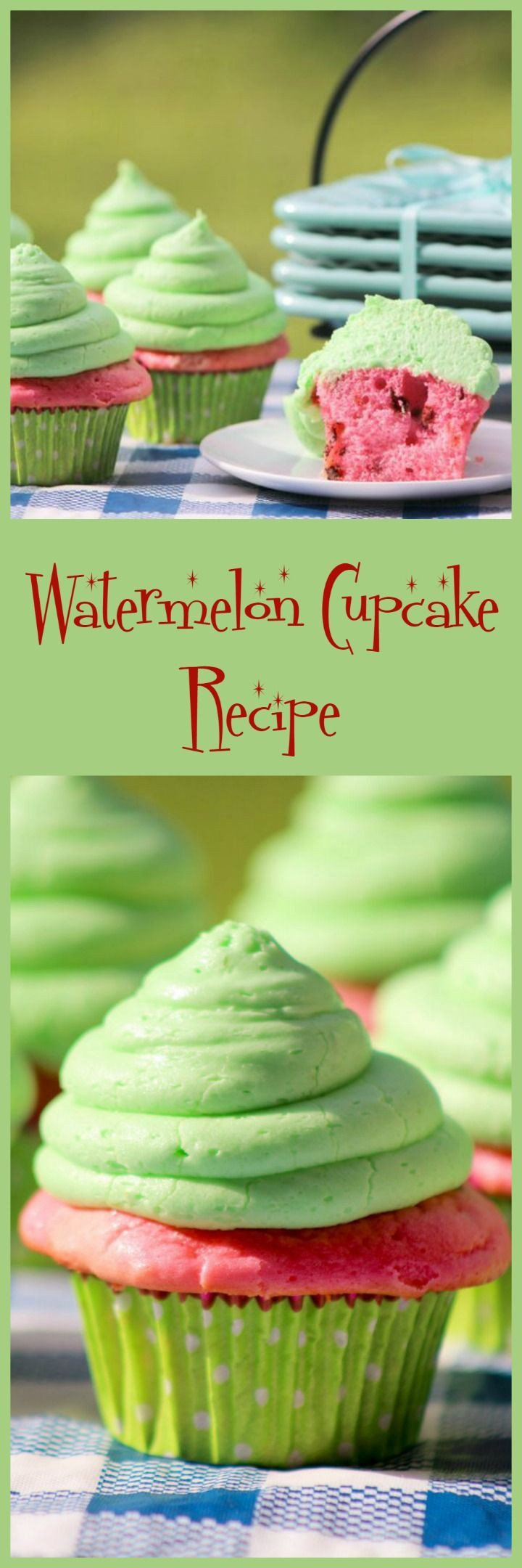 Summer Cupcakes Recipes
 Watermelon Cupcakes Recipe for Teens