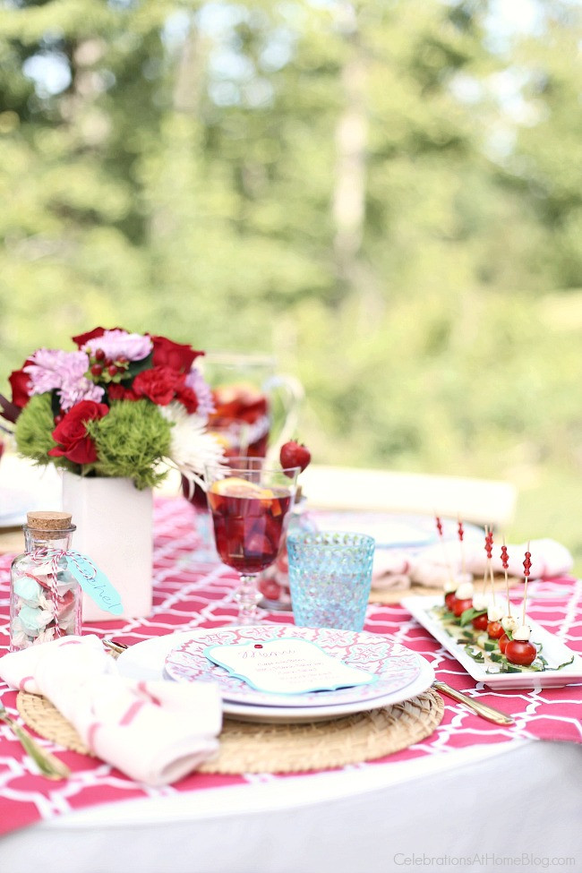 Summer Dinner Party Ideas Pinterest
 Summer Dinner Party Tablescape with Cricut Celebrations