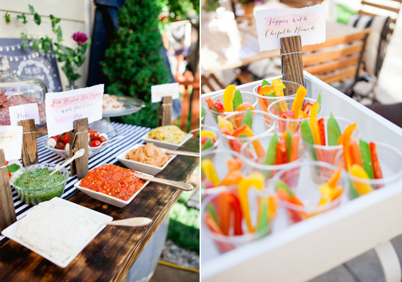 Summer Engagement Party Ideas
 Backyard summer engagement party