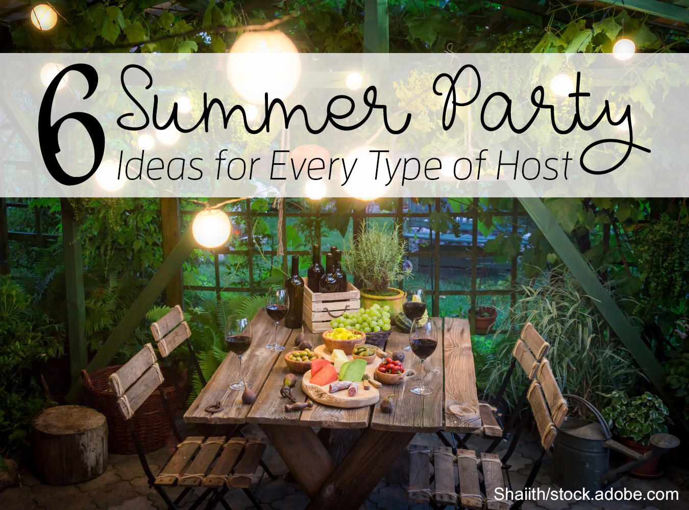 Summer Garden Party Ideas
 6 Best Summer Garden Party Ideas for Every Type of Host