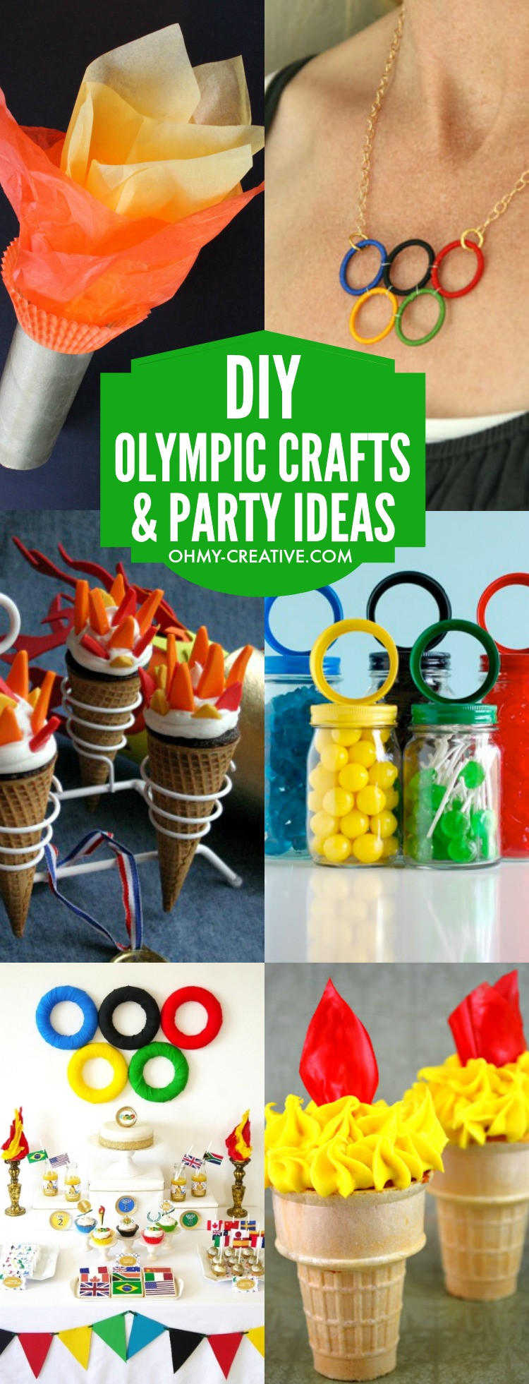 Summer In Winter Party Ideas
 DIY Olympic Crafts And Party Ideas Oh My Creative