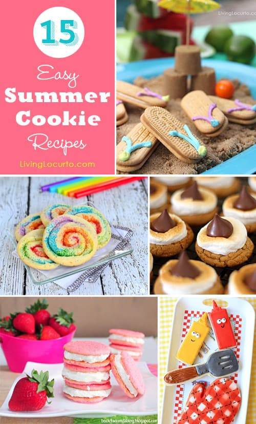 Summer Party Food Ideas For Kids
 15 Easy Summer Cookies