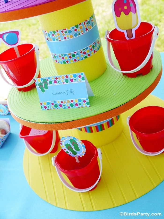 Summer Party Food Ideas For Kids
 Pool Party Ideas & Kids Summer Printables Party Ideas