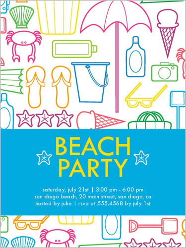 Summer Party Invitation Ideas
 Summer Party Themes and Ideas