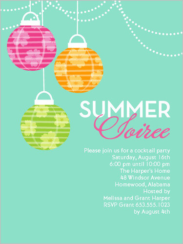 Summer Party Invitation Ideas
 Summer Quotes and Short Summer Sayings
