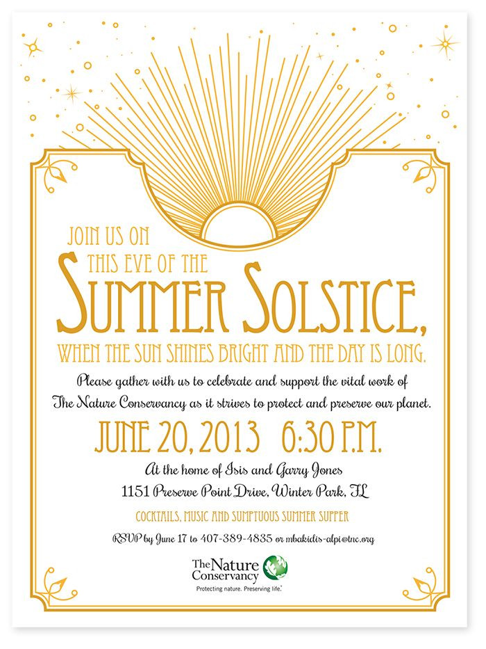 Summer Party Invitations Ideas
 summer solstice party invite Google Search