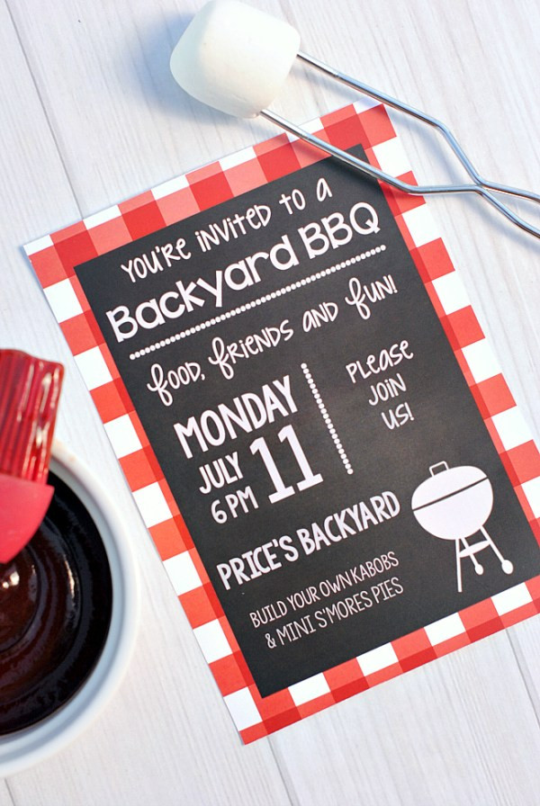 Summer Party Invitations Ideas
 Outdoor BBQ Ideas for a Fun Summer Party – Fun Squared