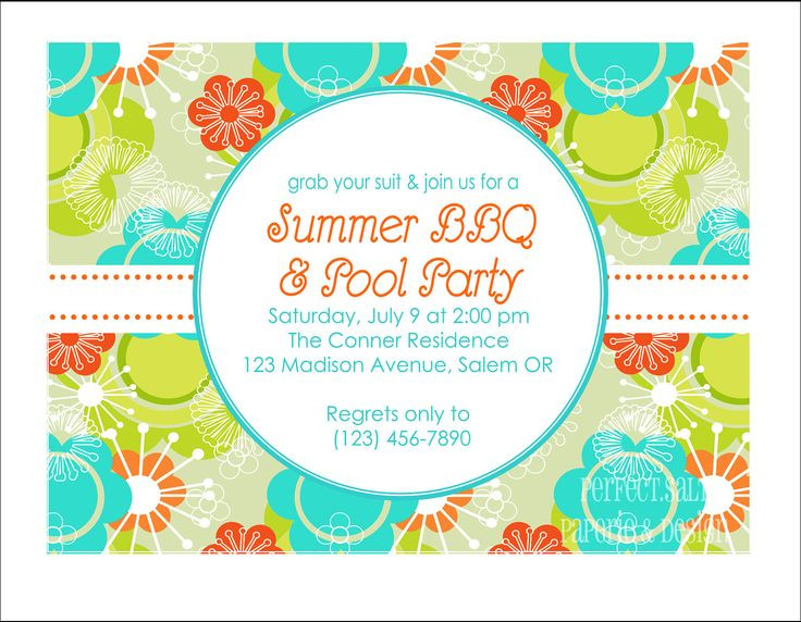 Summer Party Invitations Ideas
 Best 39 AM127 Picnic Invite Ideas Jul 2014 images on
