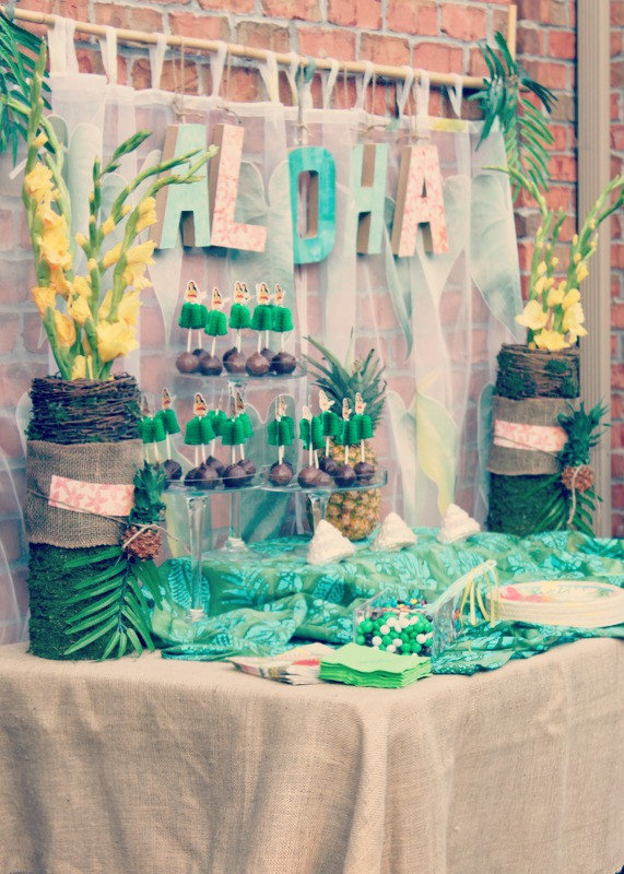 Summer Party Theme Ideas For Adults
 Vintage Luau Party Style Oh My Creative