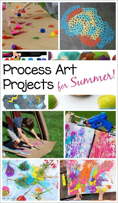 Summer Preschool Art Projects
 Preschool Process Art Activities Perfect for Summer