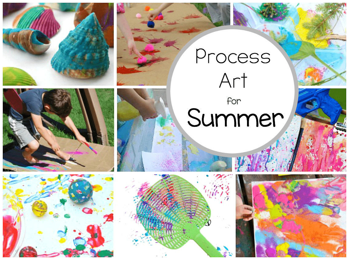 Summer Preschool Art Projects
 Preschool Process Art Activities Perfect for Summer