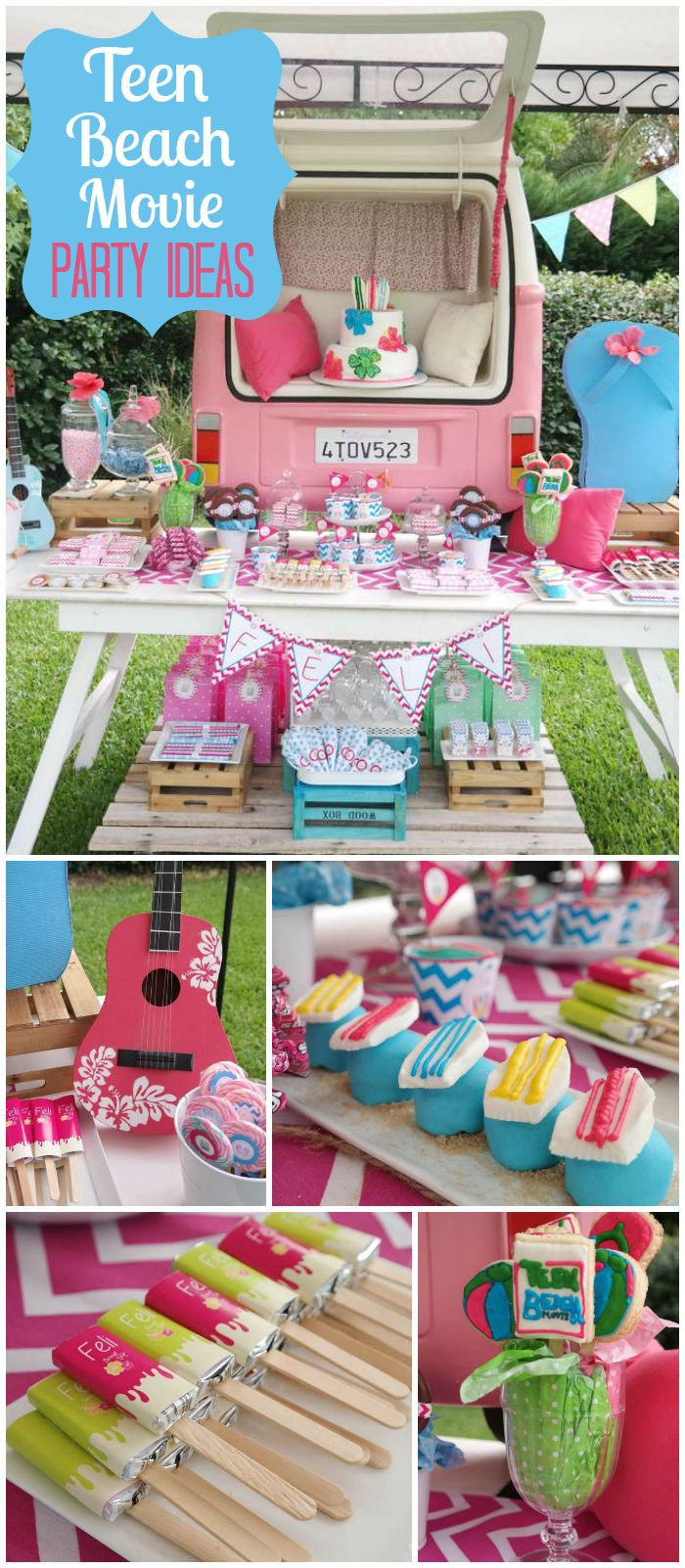 Summer Teenage Party Ideas
 Pin on Girl Birthday Party Ideas & Themes