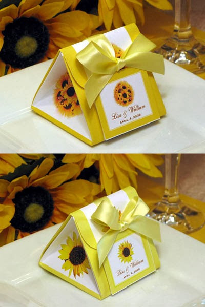 Sunflower Wedding Favors
 Memorable Wedding Sunflower Wedding Theme
