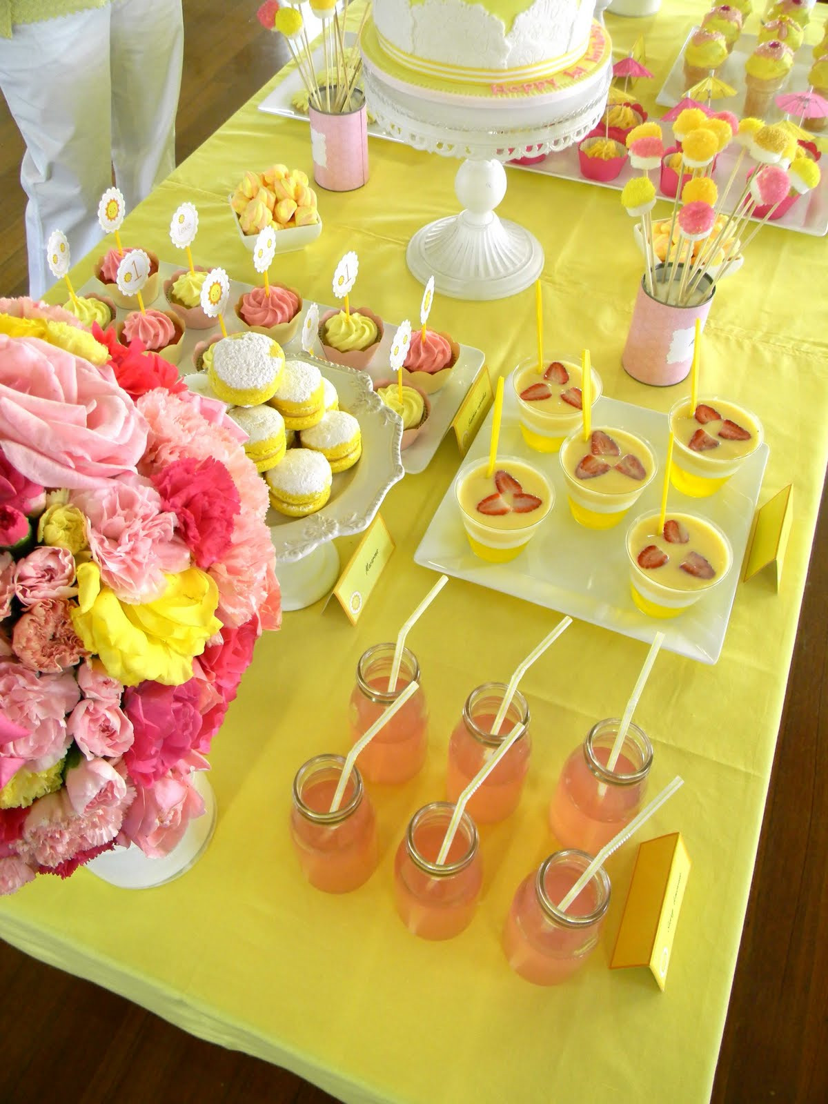 Sunshine Birthday Party
 Just call me Martha Sunshine and smiles 1st birthday party