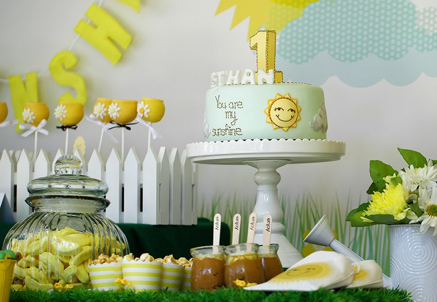 Sunshine Birthday Party
 You Are My Sunshine First Birthday Party Oh It s Perfect