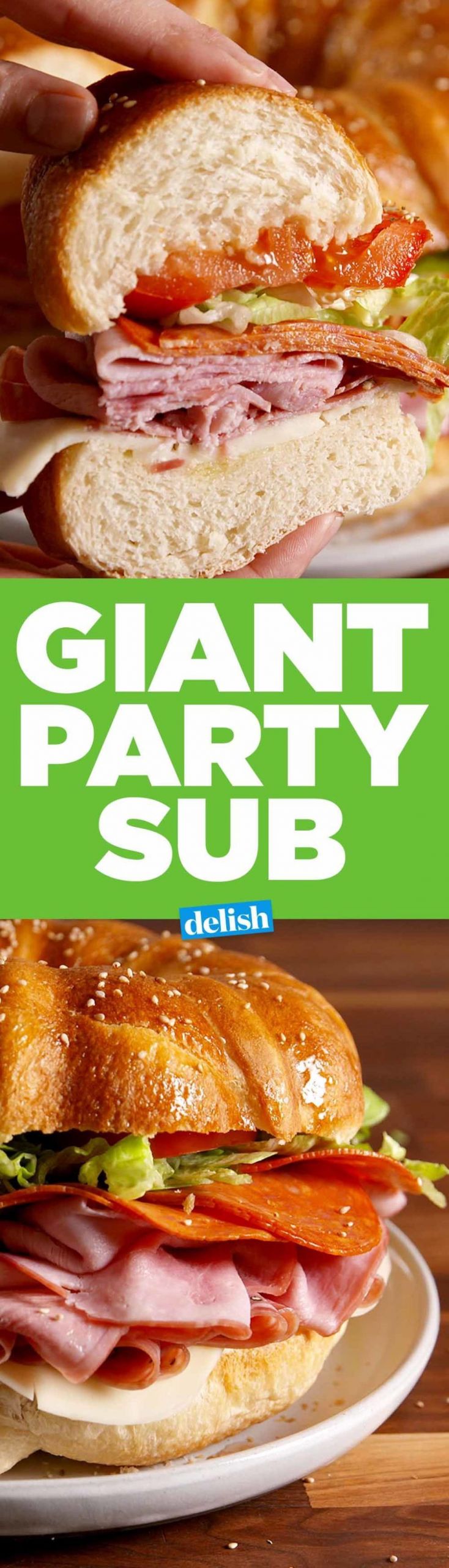 Super Bowl Sandwiches Recipes
 This Giant Party Sub Is The Real Winner The Super Bowl