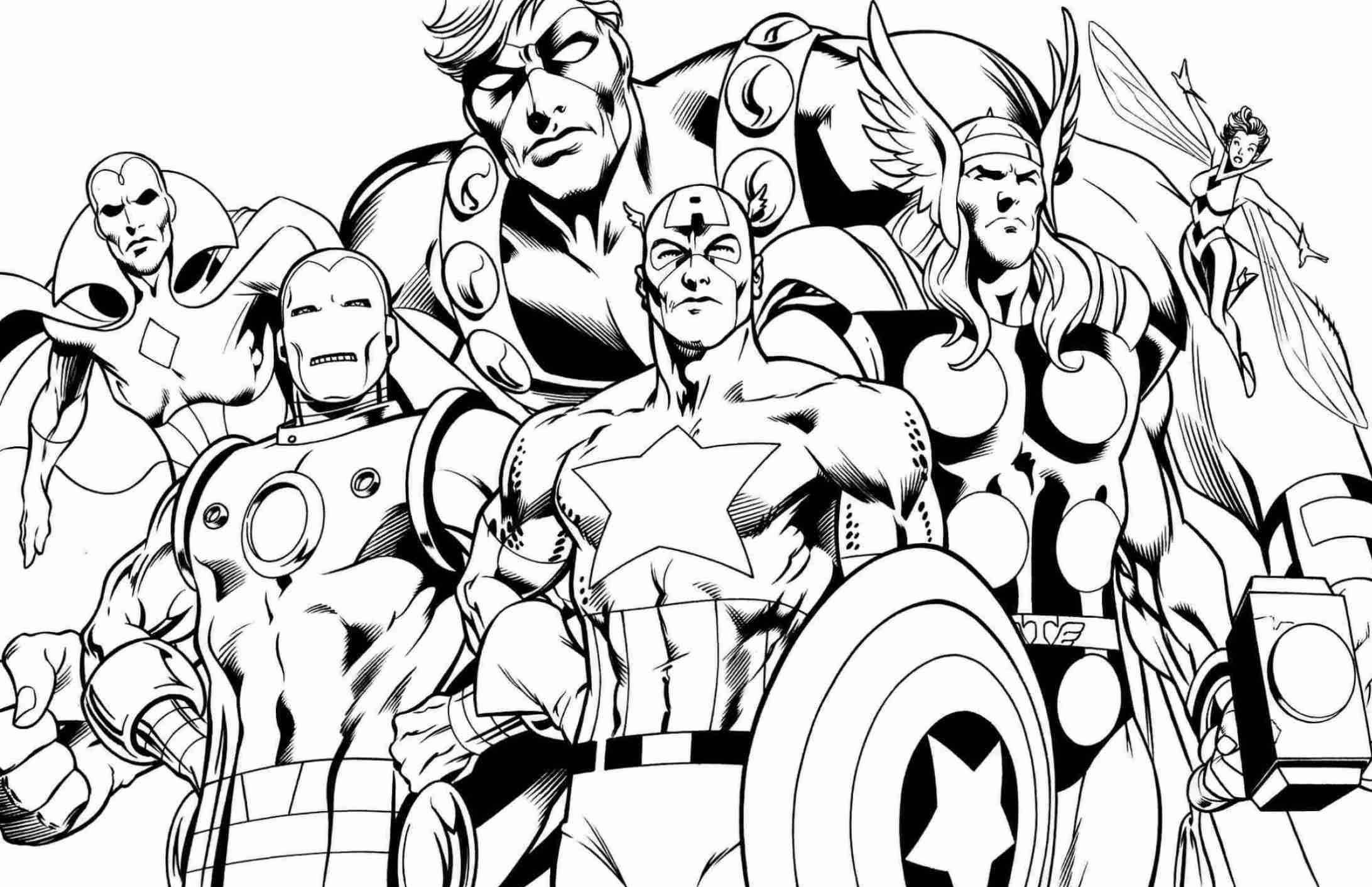 Super Hero Coloring Pages For Kids
 Superhero Coloring Pages Best Coloring Pages For Kids
