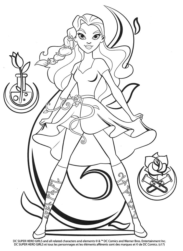 Super Hero Girls Coloring Pages
 DC Superhero Girls Colouring Pages