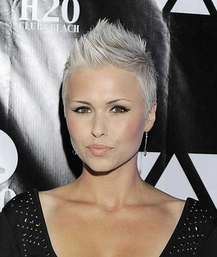 Super Short Women'S Haircuts
 Short spiky gray hairstyles for women – HAIRSTYLES