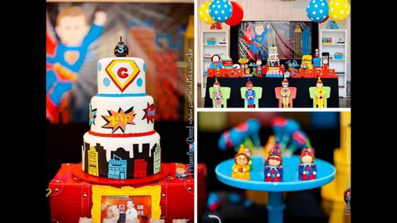 Superhero Birthday Party Decorations
 Awesome Superhero party decorations