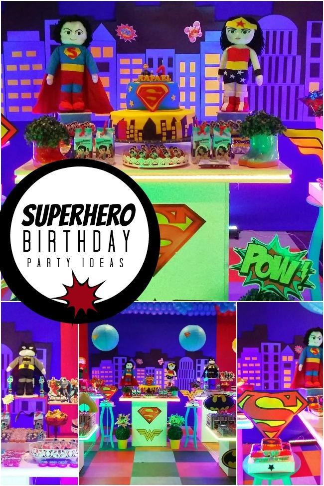 Superhero Birthday Party Decorations
 10 Amazing Boy Birthday Party Ideas Spaceships and Laser