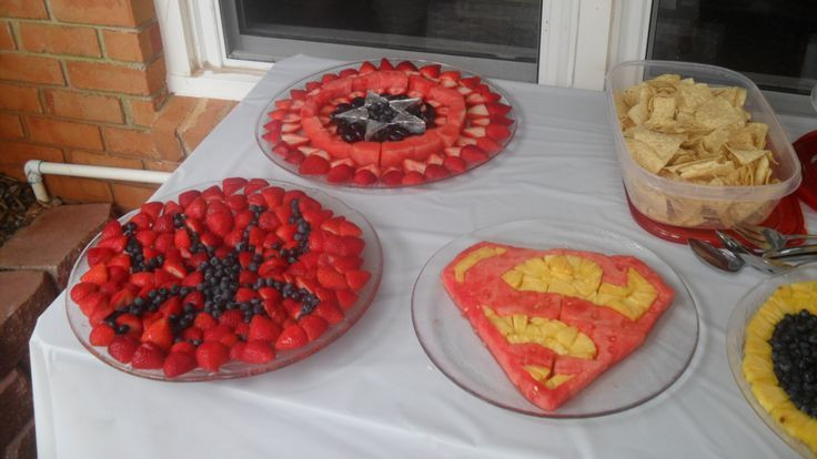Superhero Birthday Party Food Ideas
 Superhero Fruit Ideas