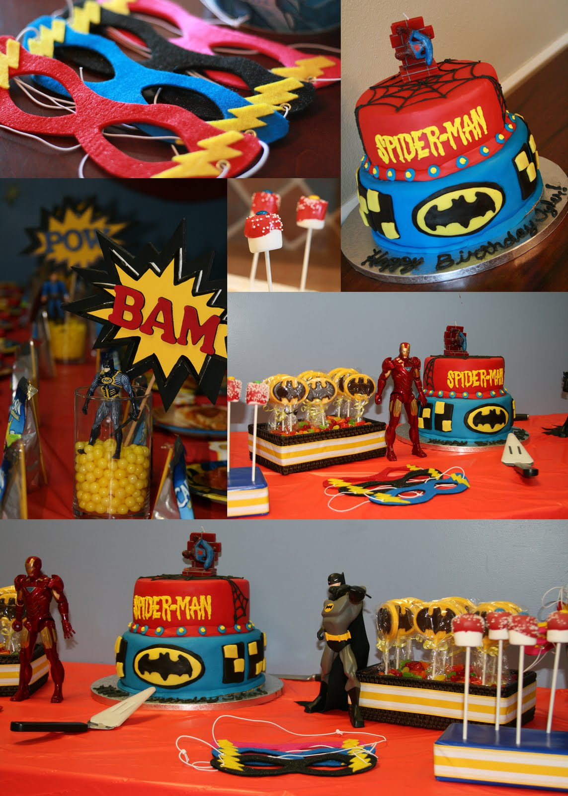 Superhero Birthday Party Supplies
 Unique Card Designs Superhero Birthday Party