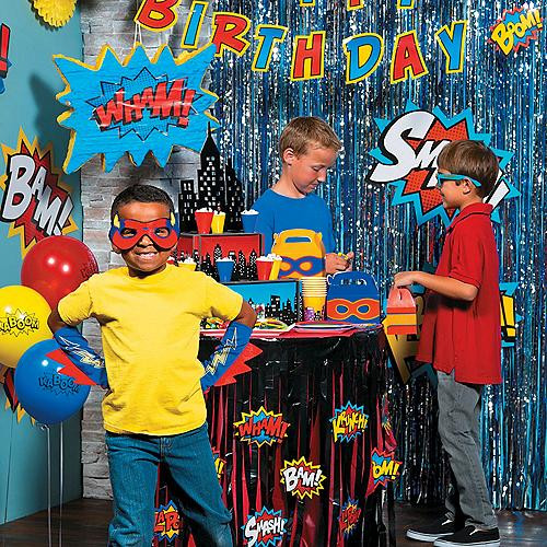 Superhero Birthday Party Supplies
 Superhero Party Supplies