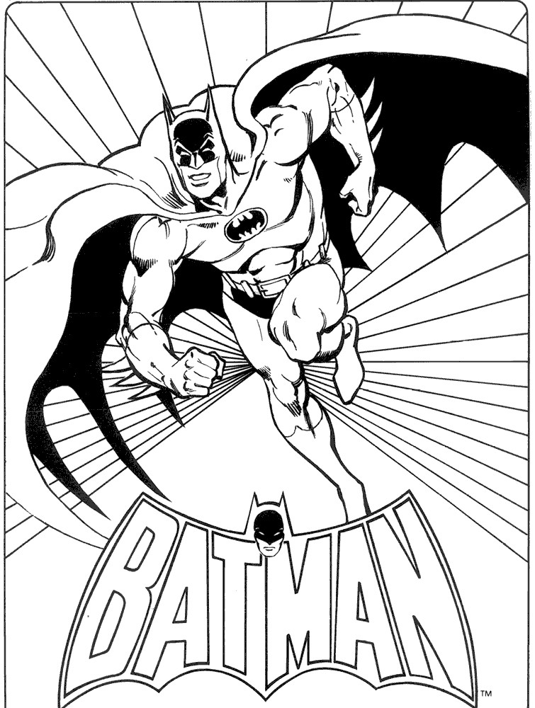 Superhero Coloring Pages For Boys
 Full Page Coloring Pages