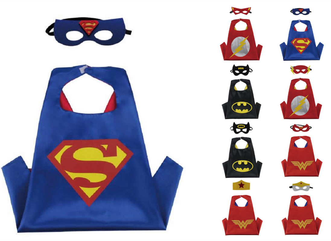 Superhero Gifts For Kids
 Justice League Children Superhero Capes And Mask Halloween