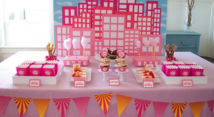 Superhero Girl Birthday Party Ideas
 Girls Superhero Party B Lovely Events