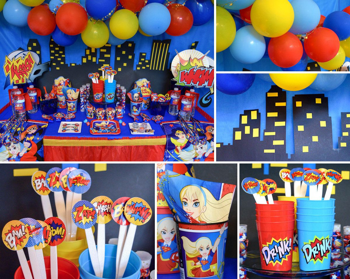 Superhero Girl Birthday Party Ideas
 Pin by Cakeyxcakey on Sosos 6th birthday in 2019