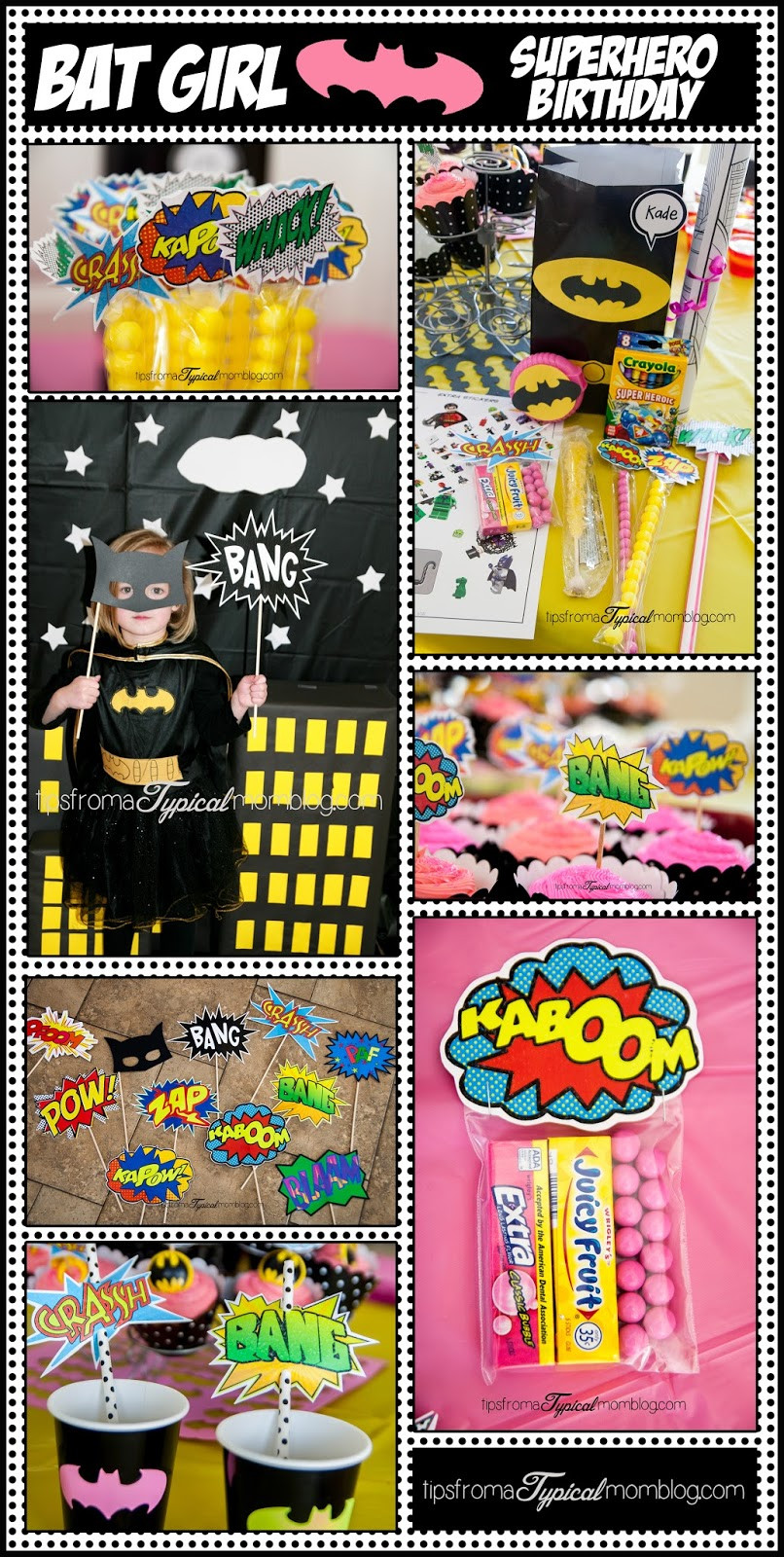 Superhero Girl Birthday Party Ideas
 Superhero Girl Birthday Party Ideas and Free Printables