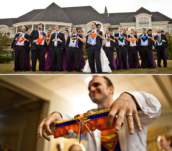 Superhero Wedding Theme
 20 Super Geeky Weddings