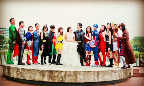 Superhero Wedding Theme
 A Superhero Wedding SingaporeBrides