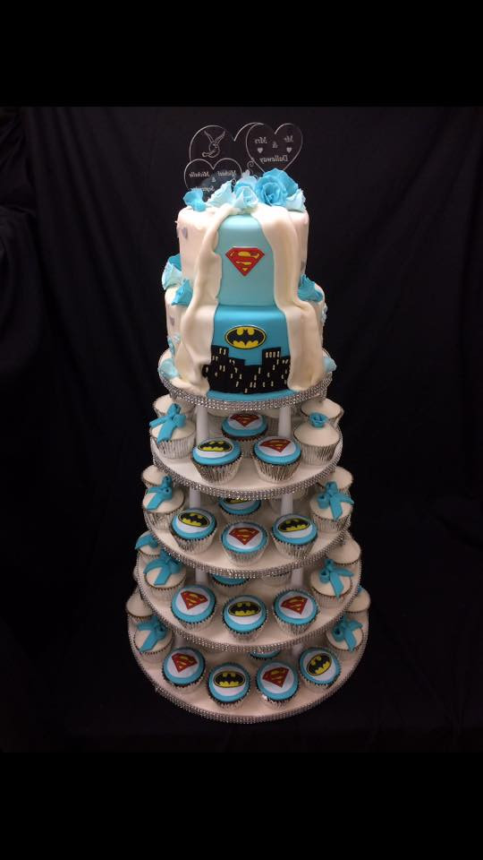 Superman Wedding Cakes
 Unique wedding cakes from Cakes For All UK