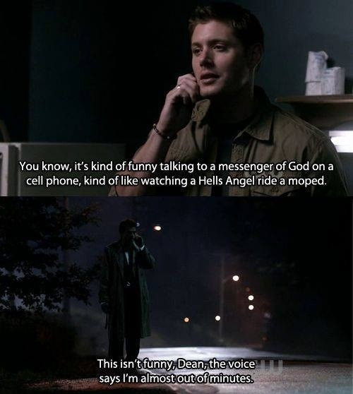 Supernatural Quotes Funny
 Supernatural Funny Dean Quotes QuotesGram