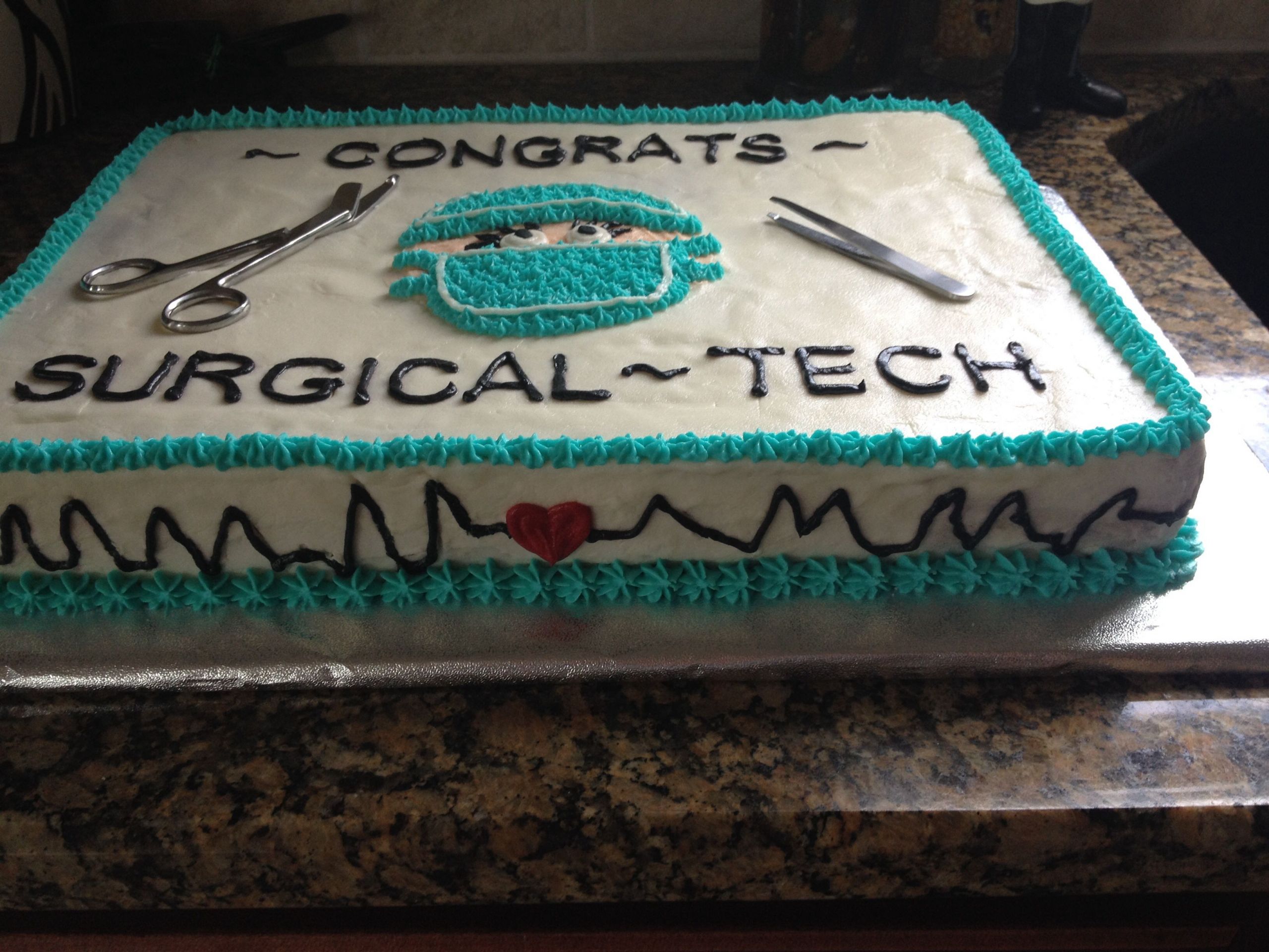 Surgical Tech Graduation Party Ideas
 Surgical Tech Cake My cake creations