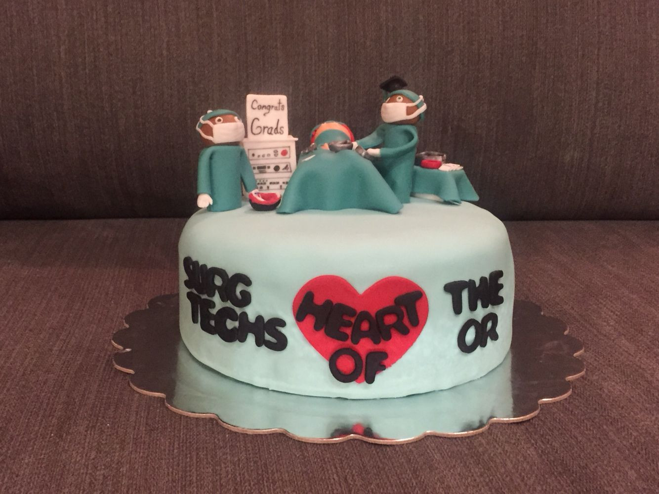 Surgical Tech Graduation Party Ideas
 Surgical Technologist Graduation cake by Dodi Cakes