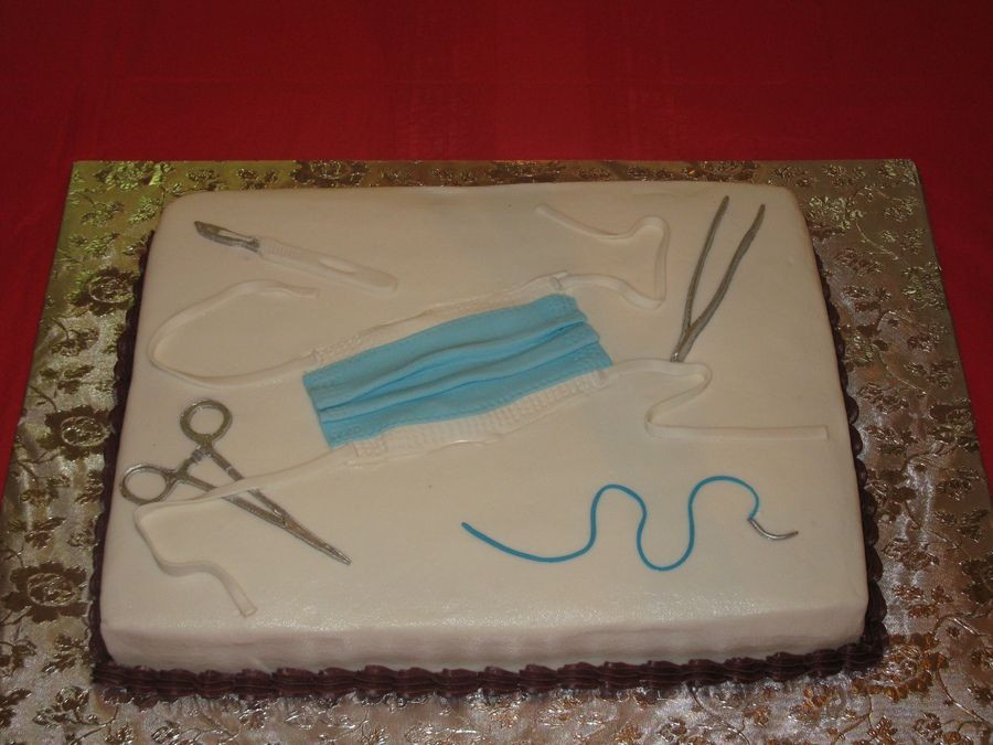 Surgical Tech Graduation Party Ideas
 surgical instrument cakes